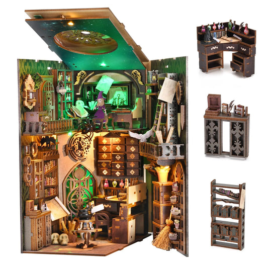 Rocoxia® The Monster's House | DIY Book Nook Kit ROCOXIA