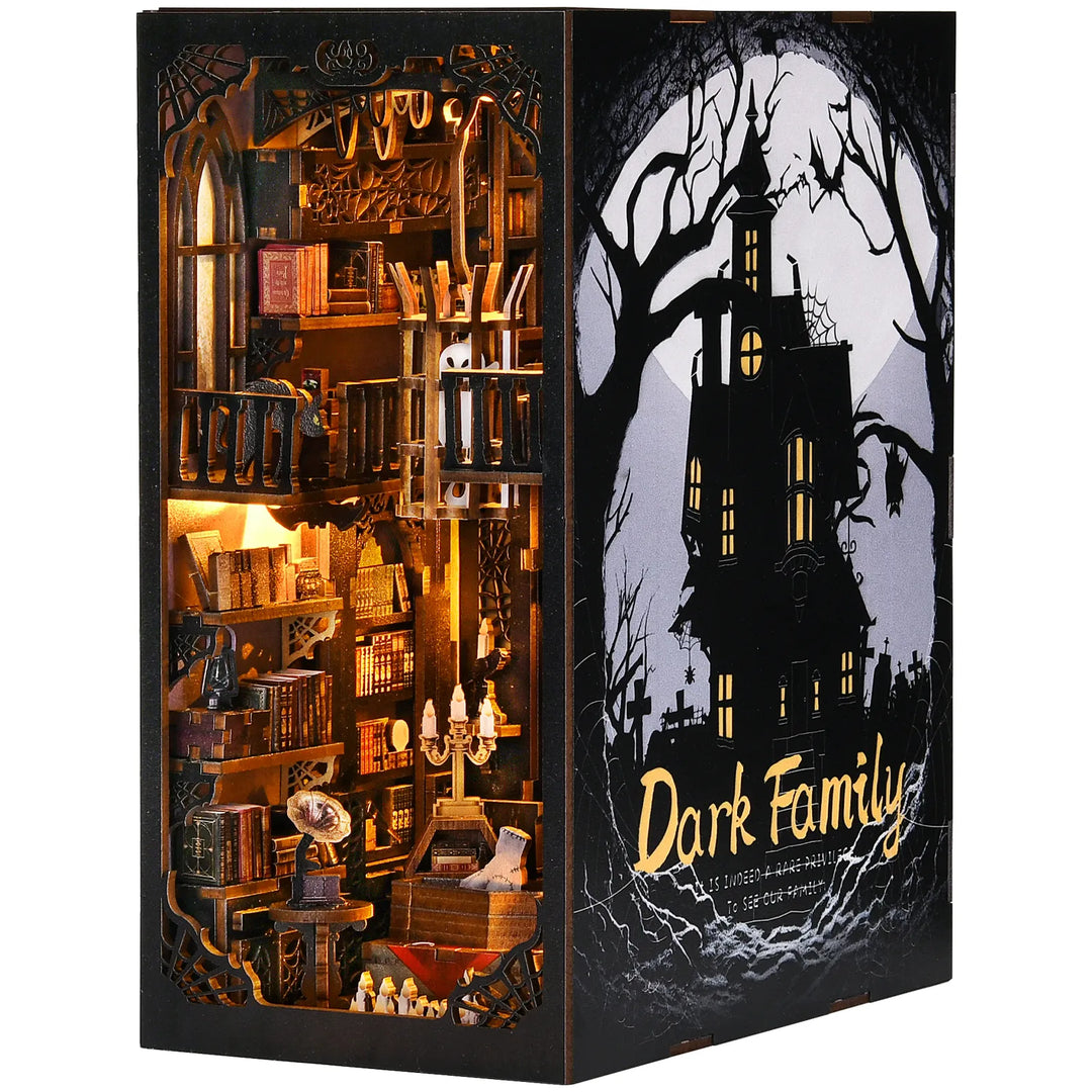 Rocoxia® The Dark Family DIY Book Nook Kit ROCOXIA