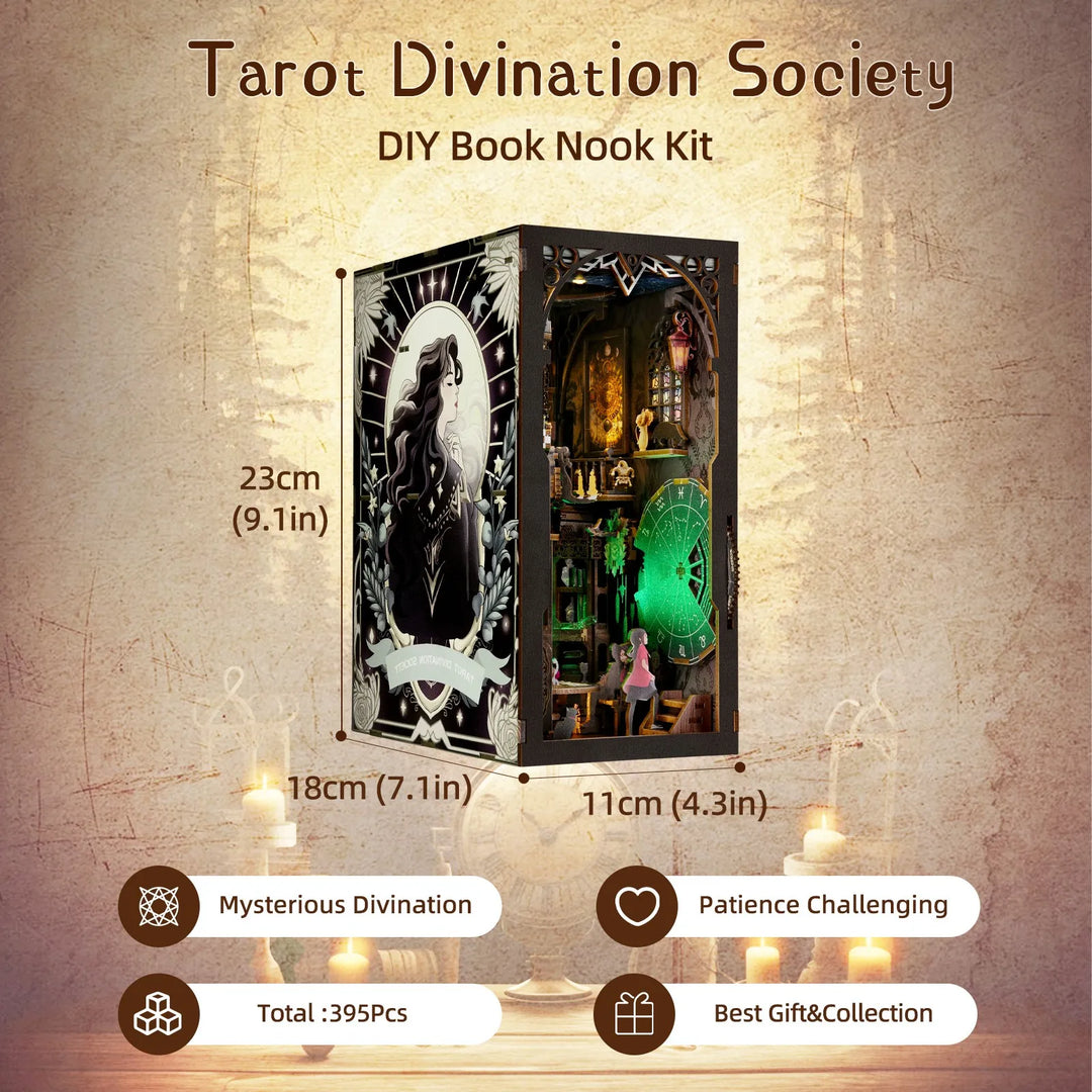 Rocoxia® Tarot Divination Society DIY Book Nook Kit ROCOXIA