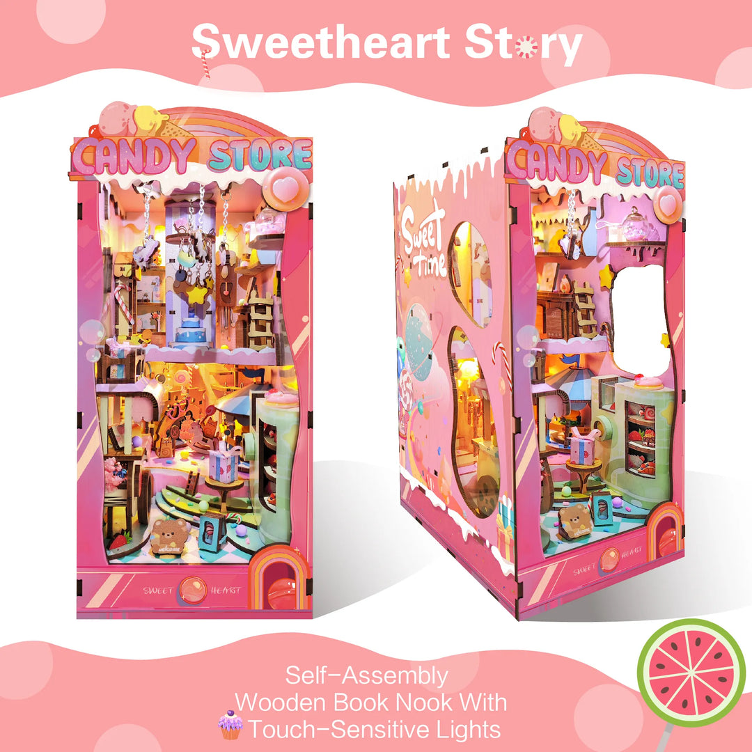 Rocoxia® Candy Store DIY Book Nook Kit ROCOXIA