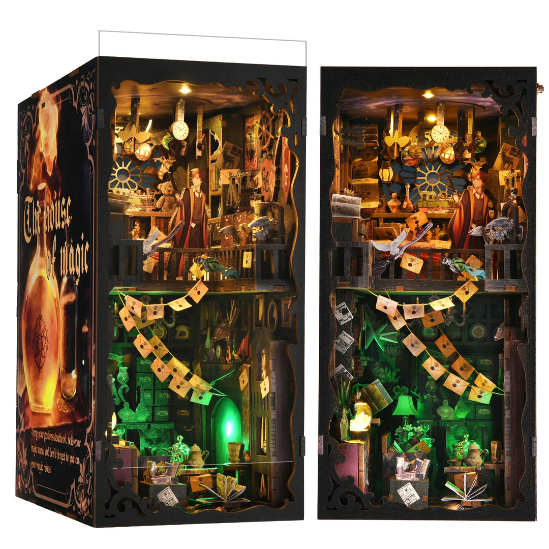 Rocoxia® The House of Magic DIY Book Nook Kit ROCOXIA