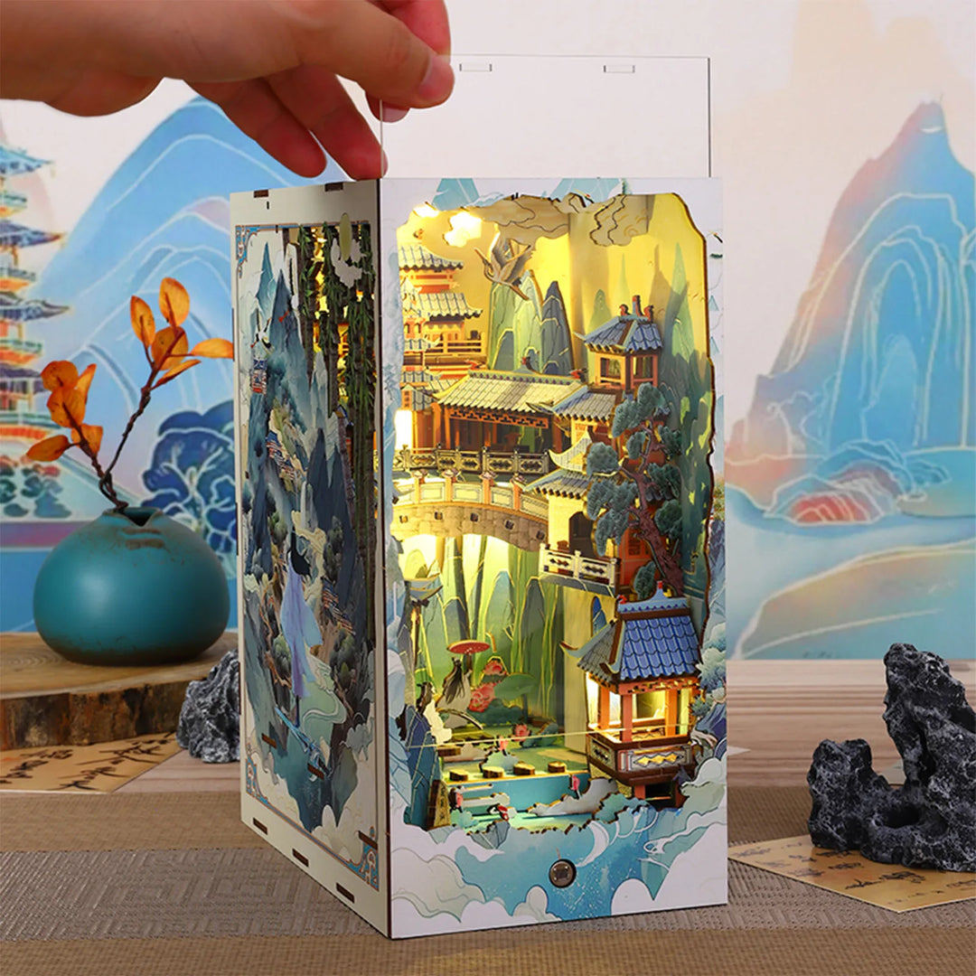 Rocoxia® Penglai Wonderland DIY Book Nook Kit ROCOXIA