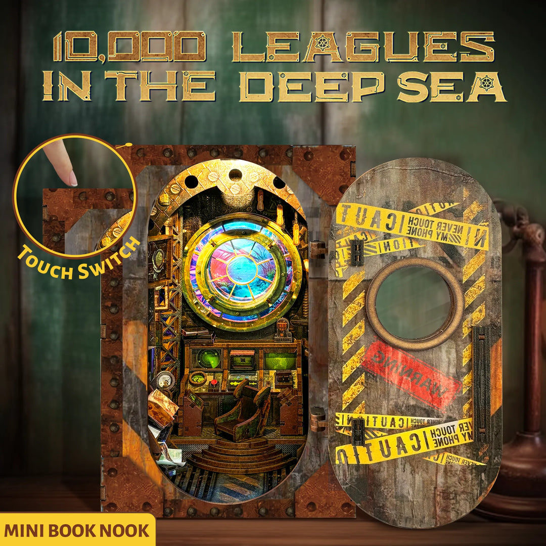 Rocoxia® 10,000 Leagues in the Deep Sea DIY Book Nook Kit ROCOXIA