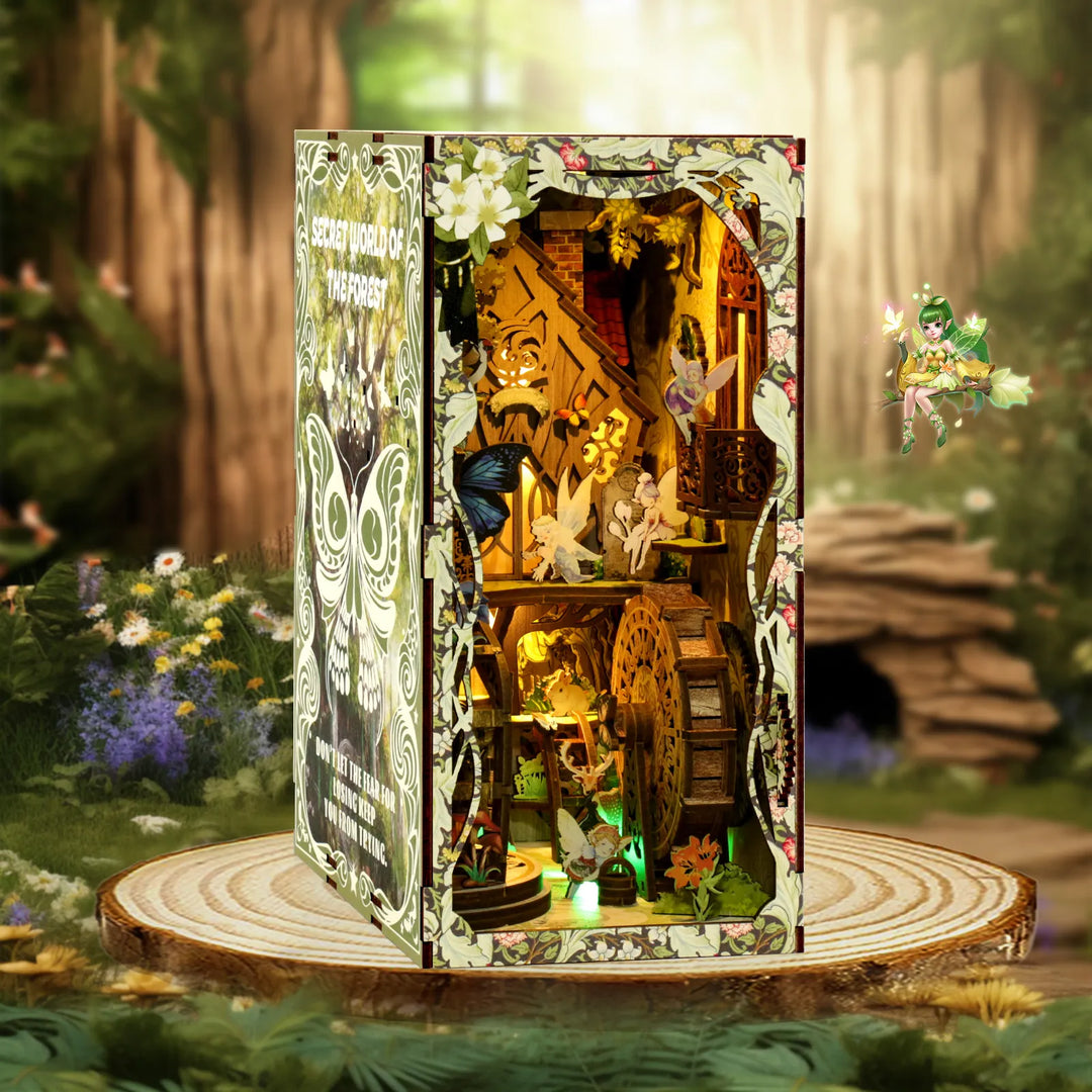 Rocoxia® Secret World of the Forest DIY Book Nook Kit ROCOXIA