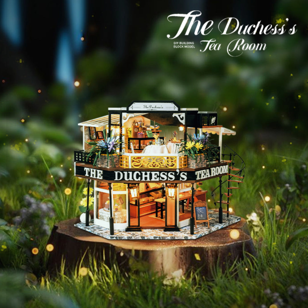 Rocoxia® The Duchess‘s Tea Room DIY Miniature Kit ROCOXIA