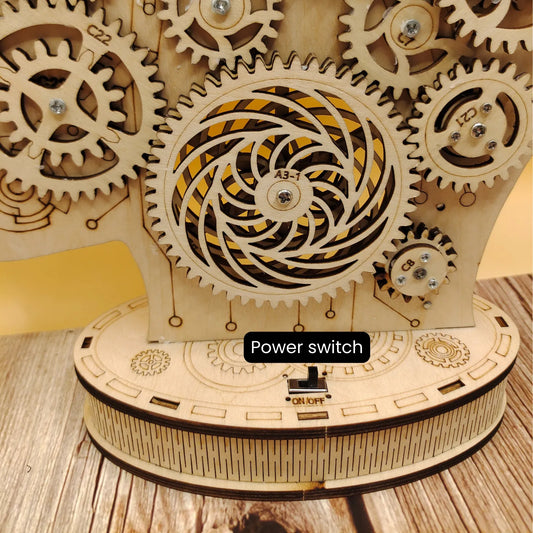 Rocoxia® Mechanical Brainstorm Wooden 3D Puzzle Kit ROCOXIA