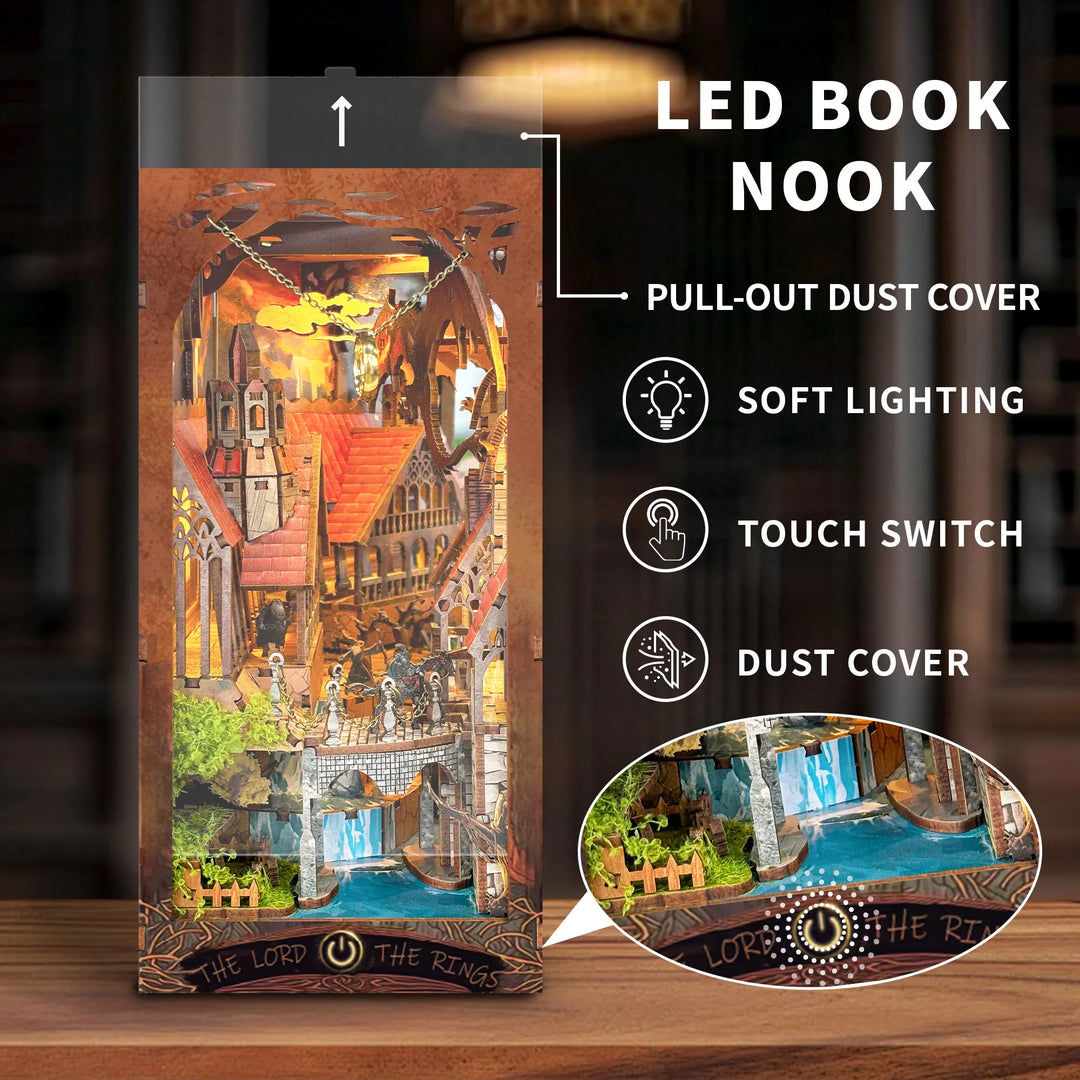 Rocoxia® Spirit Valley of the Magic Ring DIY Book Nook Kit ROCOXIA