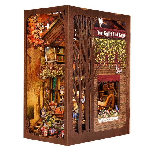 Rocoxia® Interstellar Home: Twilight Cottage DIY Book Nook Kit ROCOXIA