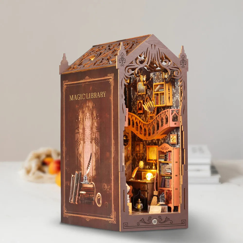 Rocoxia® New Magic Library DIY Book Nook Kit ROCOXIA