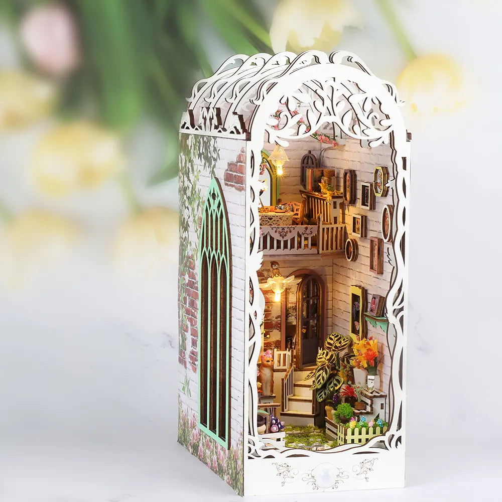 Rocoxia® Flower House DIY Book Nook Kit ROCOXIA