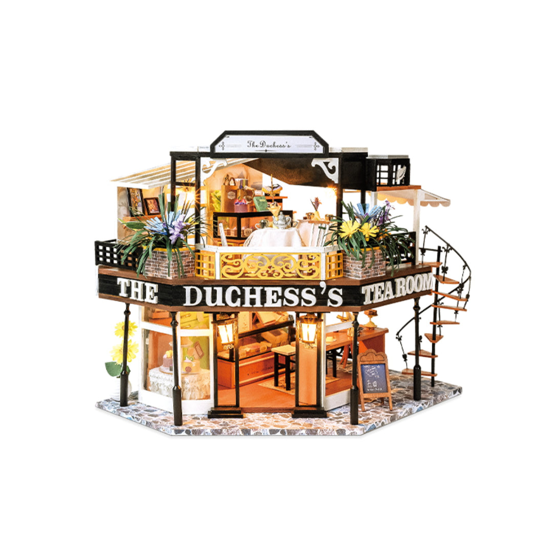 Rocoxia® The Duchess‘s Tea Room DIY Miniature Kit ROCOXIA