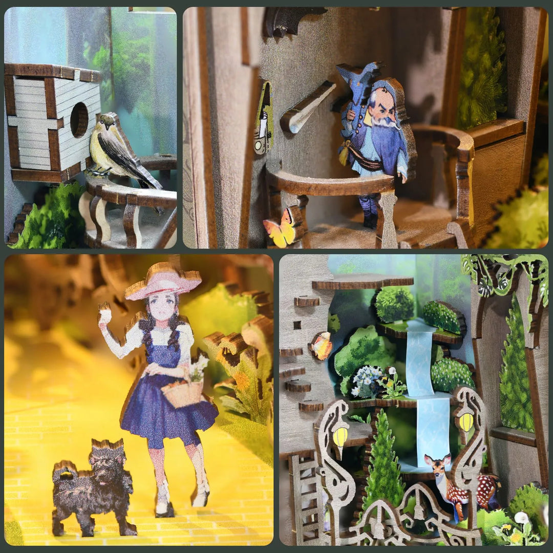 Rocoxia® The Wizard of Oz | DIY Book Nook Kit ROCOXIA