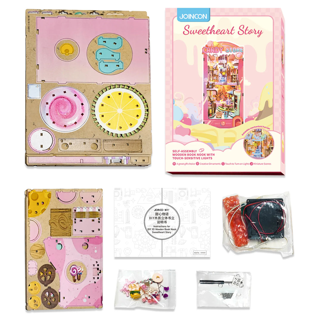 Rocoxia® Candy Store DIY Book Nook Kit ROCOXIA