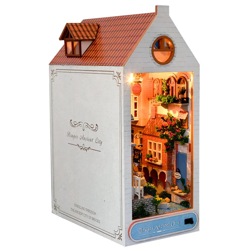 Rocoxia® Bruges Ancient City DIY Book Nook Kit ROCOXIA