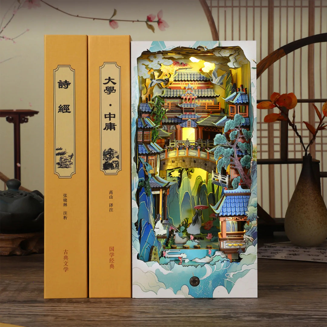 Rocoxia® Penglai Wonderland DIY Book Nook Kit ROCOXIA