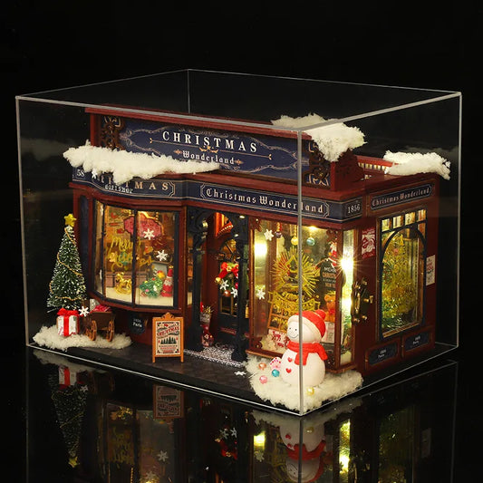 Rocoxia® Christmas Wonderland DIY Miniature Dollhouse Kit ROCOXIA