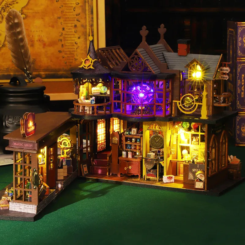 Rocoxia® Magic Treasure House DIY Miniature Dollhouse Kit ROCOXIA