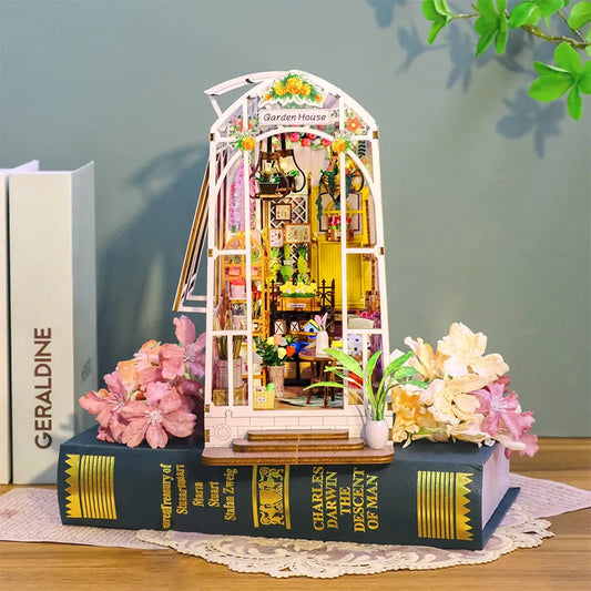 Rocoxia® Garden House DIY Book Nook Kit ROCOXIA