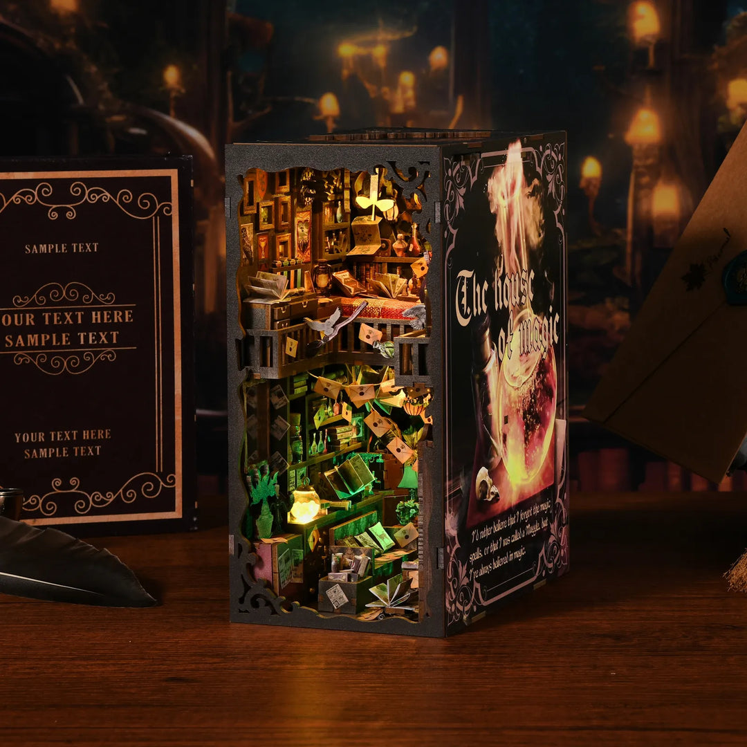 Rocoxia® The House of Magic DIY Book Nook Kit ROCOXIA