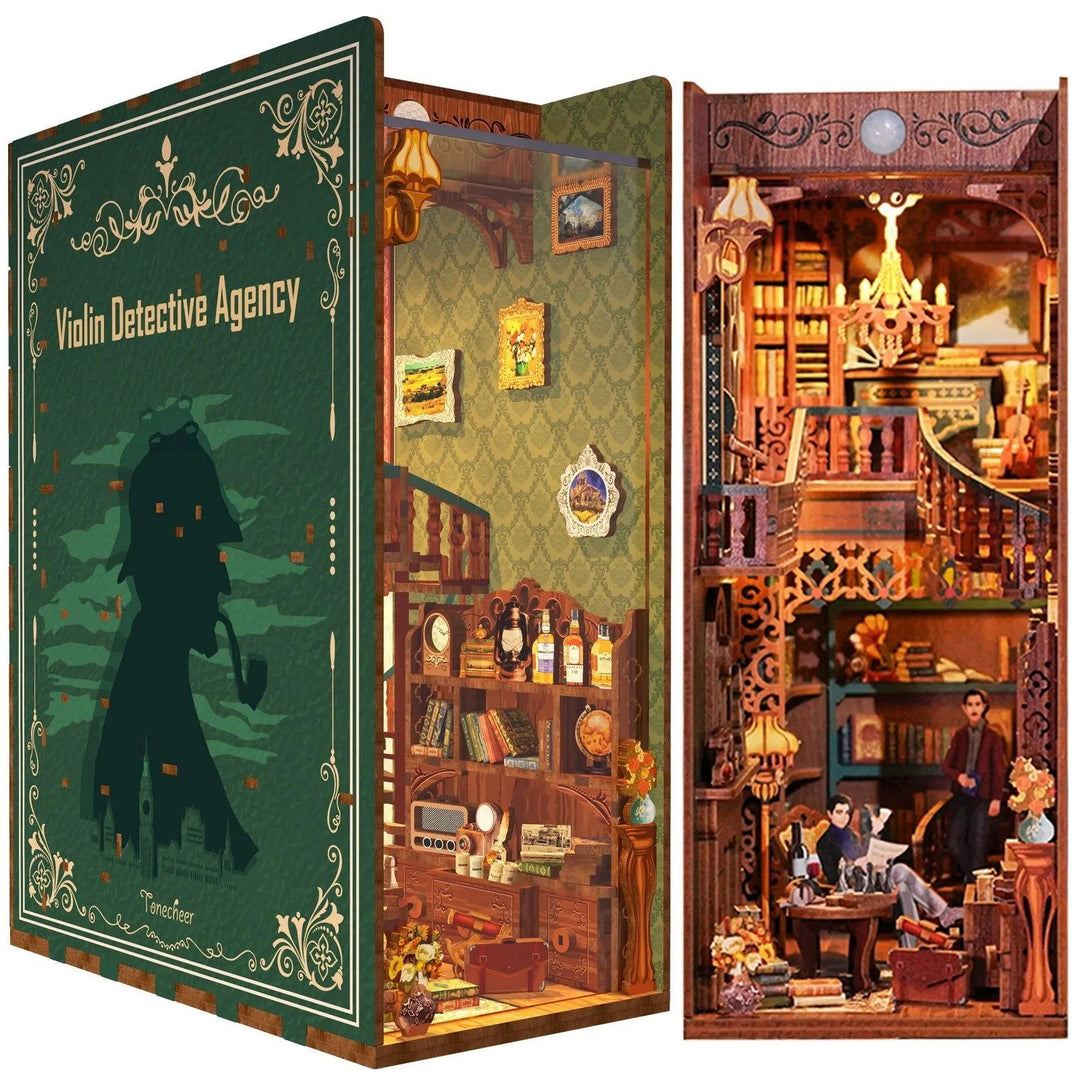 Detective Sherlock Holmes  DIY Book Nook Kit | Rocoxia - ROCOXIA