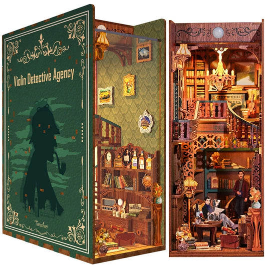 Detective Sherlock Holmes  DIY Book Nook Kit | Rocoxia - ROCOXIA