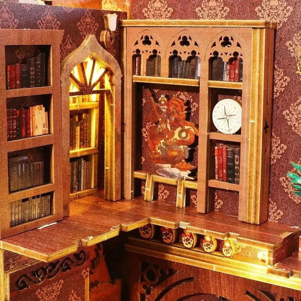 Library of Books DIY Book Nook Kit | Rocoxia - ROCOXIA