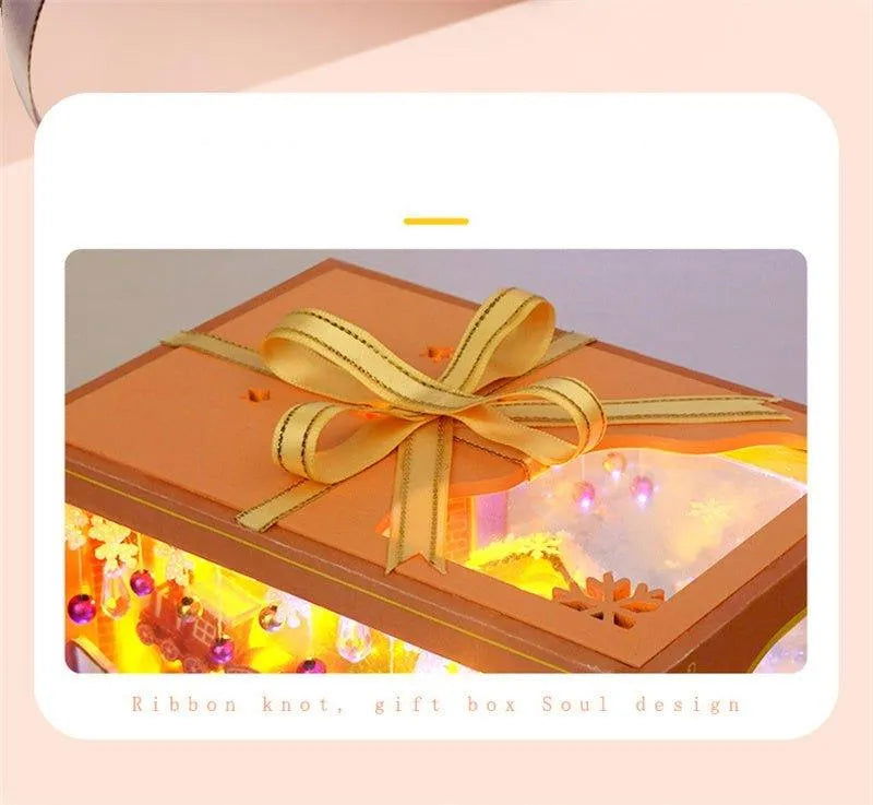 Merry Christmas DIY Book Nook Kit | Rocoxia - ROCOXIA