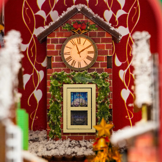 Rocoxia® Enchanted Christmas DIY Book Nook Kit ROCOXIA