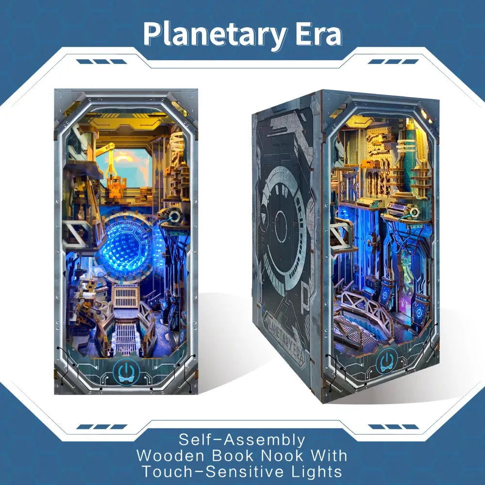 Planetary Era DIY Book Nook Kit  | Rocoxia - ROCOXIA