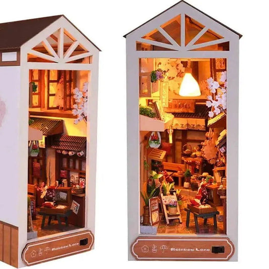 Sakura Town  DIY Book Nook Kit | Rocoxia - ROCOXIA