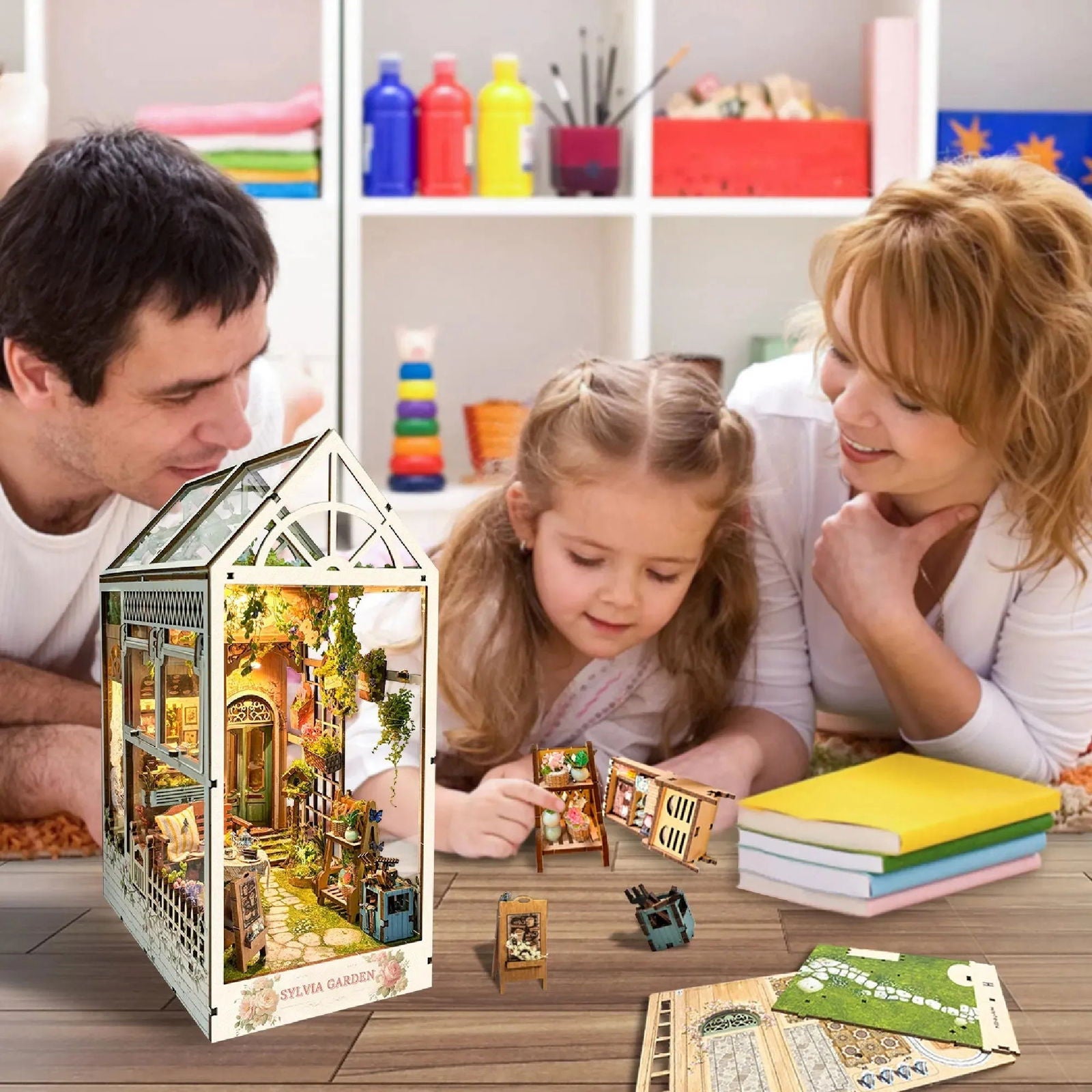 Sylvia Garden DIY Book Nook Kit  | Rocoxia - ROCOXIA