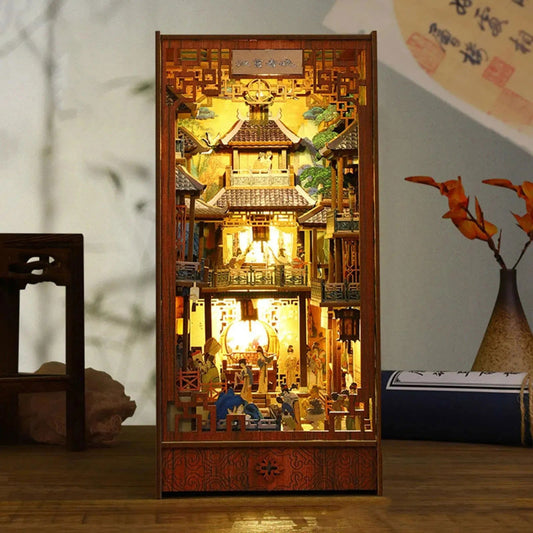 The imperial court in Han China DIY Book Nook Kit | Rocoxia - ROCOXIA