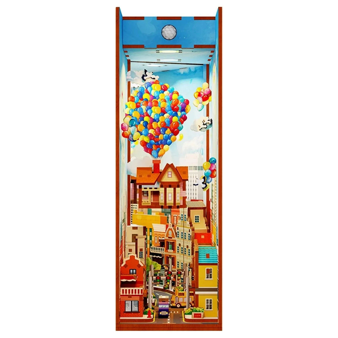 Up! Travel With The Wind DIY Book Nook Kit | Rocoxia - ROCOXIA