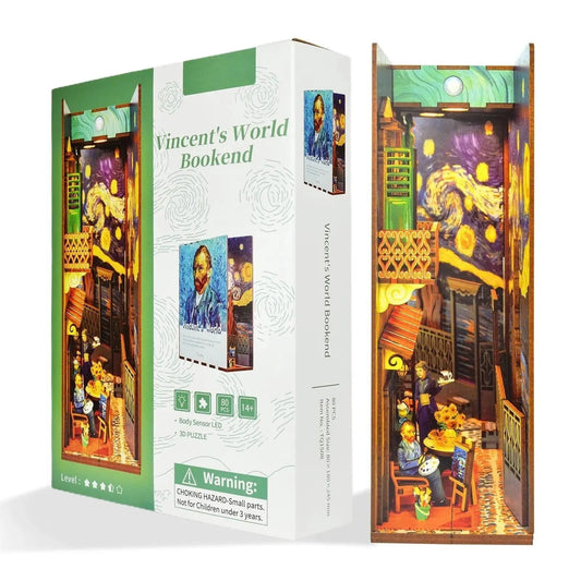 Vincent's  World DIY Book Nook Kit | Rocoxia - ROCOXIA