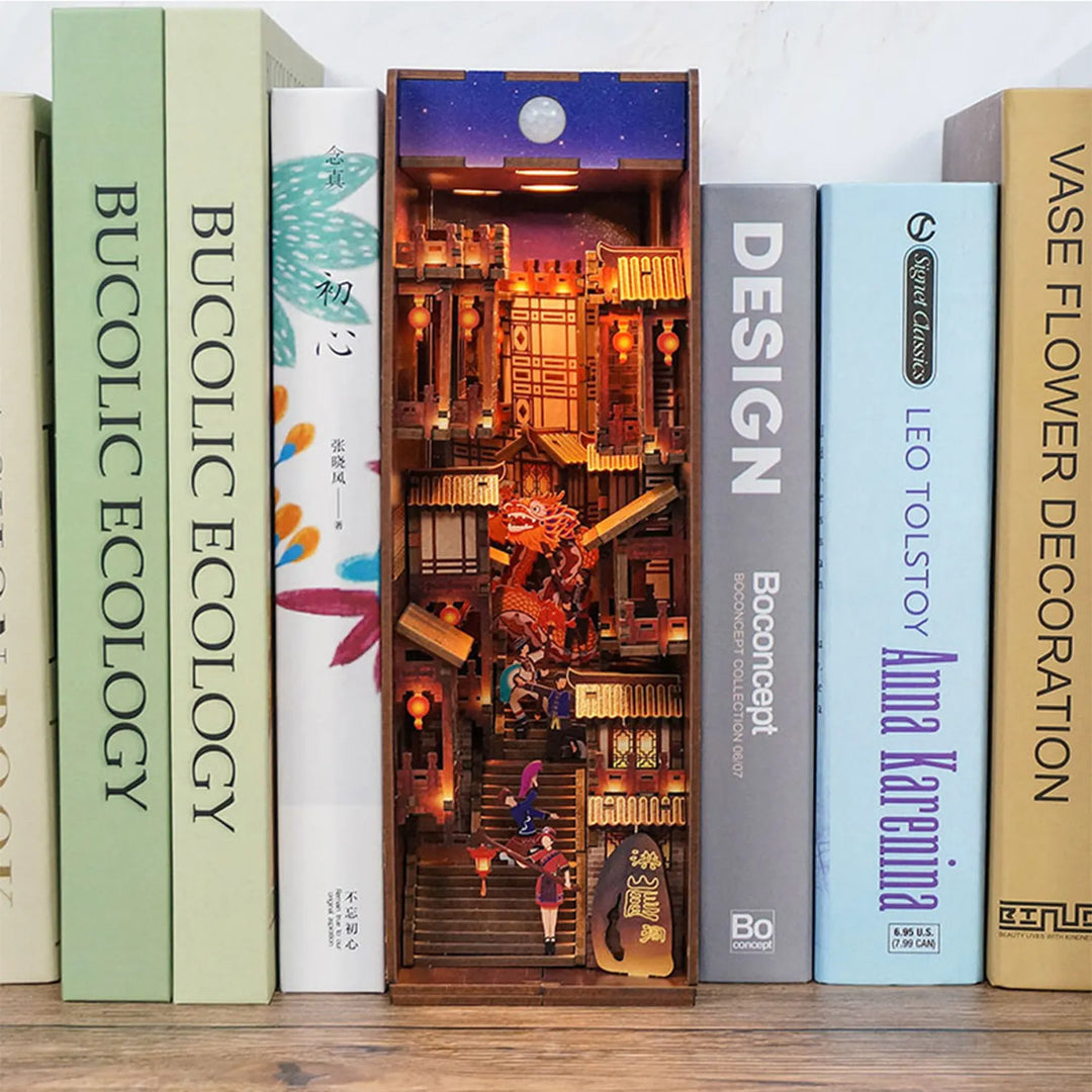 Rocoxia®  Night in Chongqing - DIY Book Nook Kit ROCOXIA