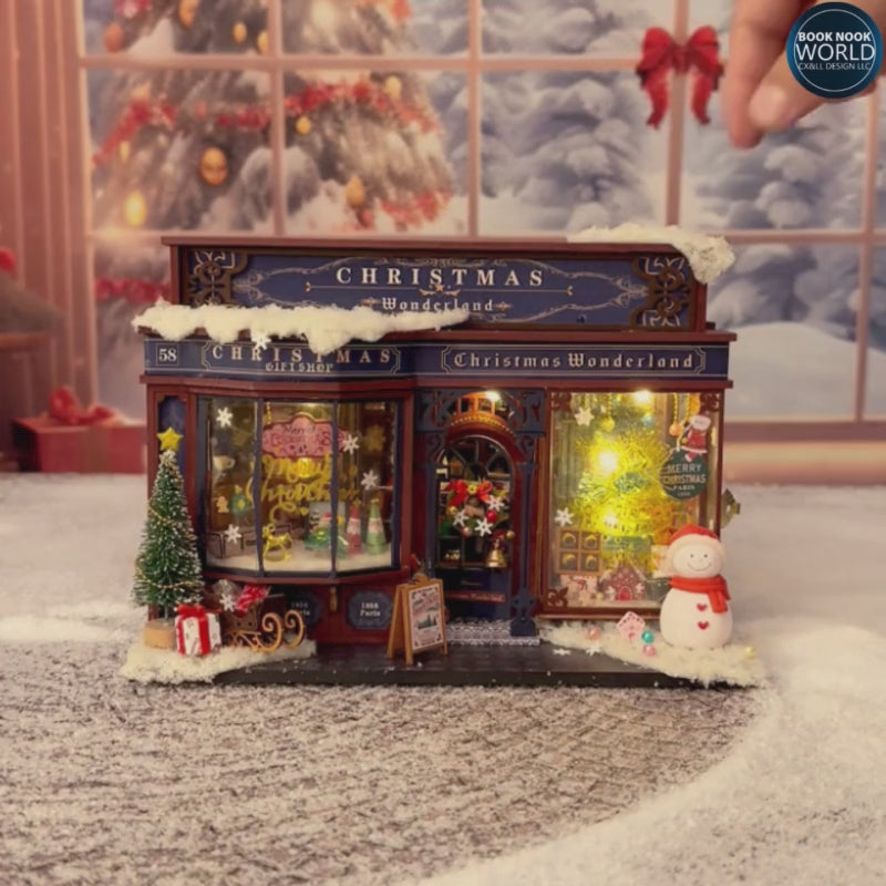 Rocoxia® Christmas Wonderland DIY Miniature Dollhouse Kit