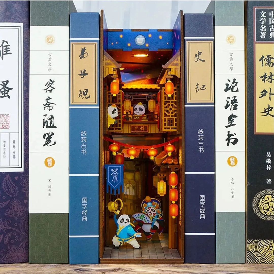 Chengdu Life DIY Book Nook Kit | Rocoxia - ROCOXIA