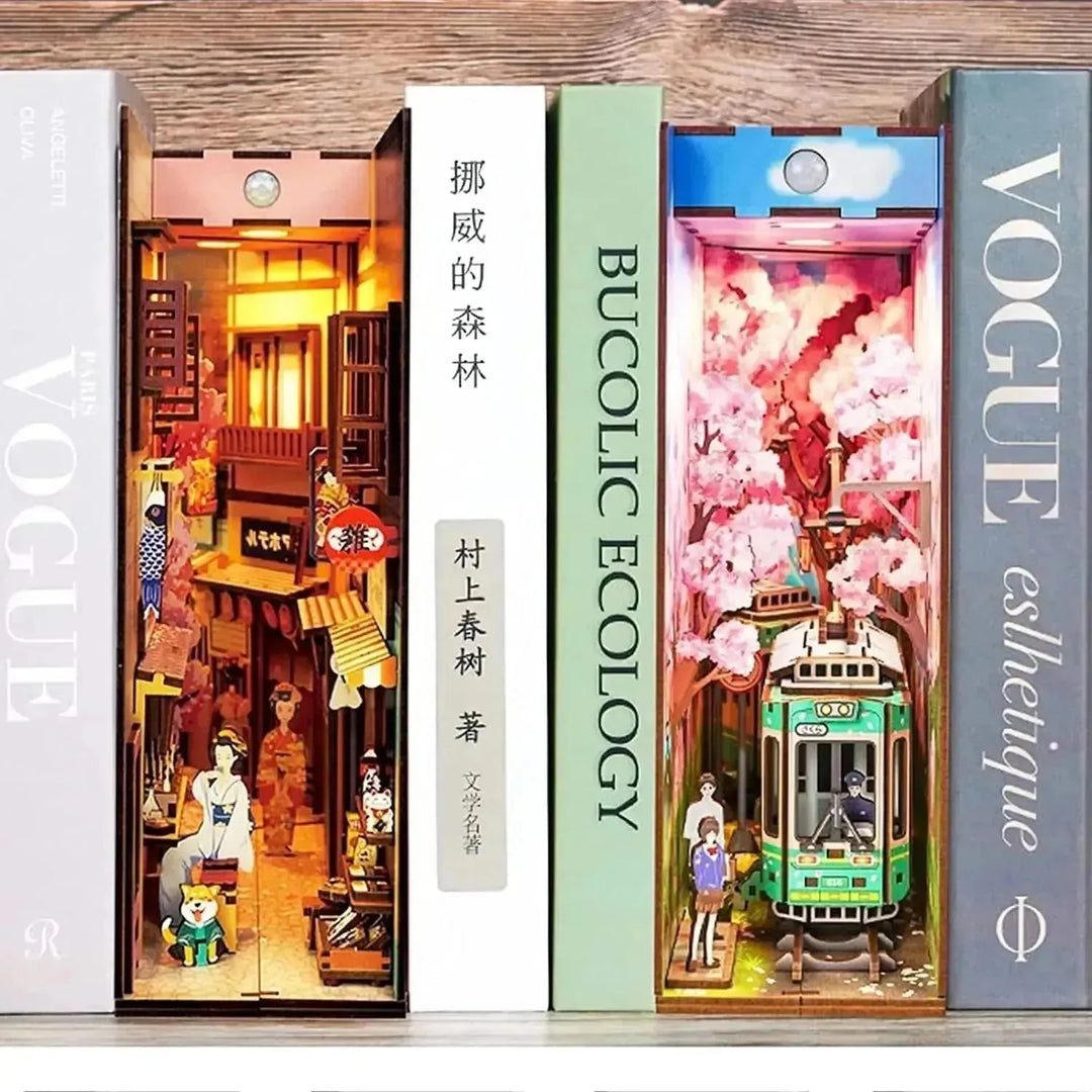 Sakura‘s Travel DIY Book Nook Kit | Rocoxia - ROCOXIA