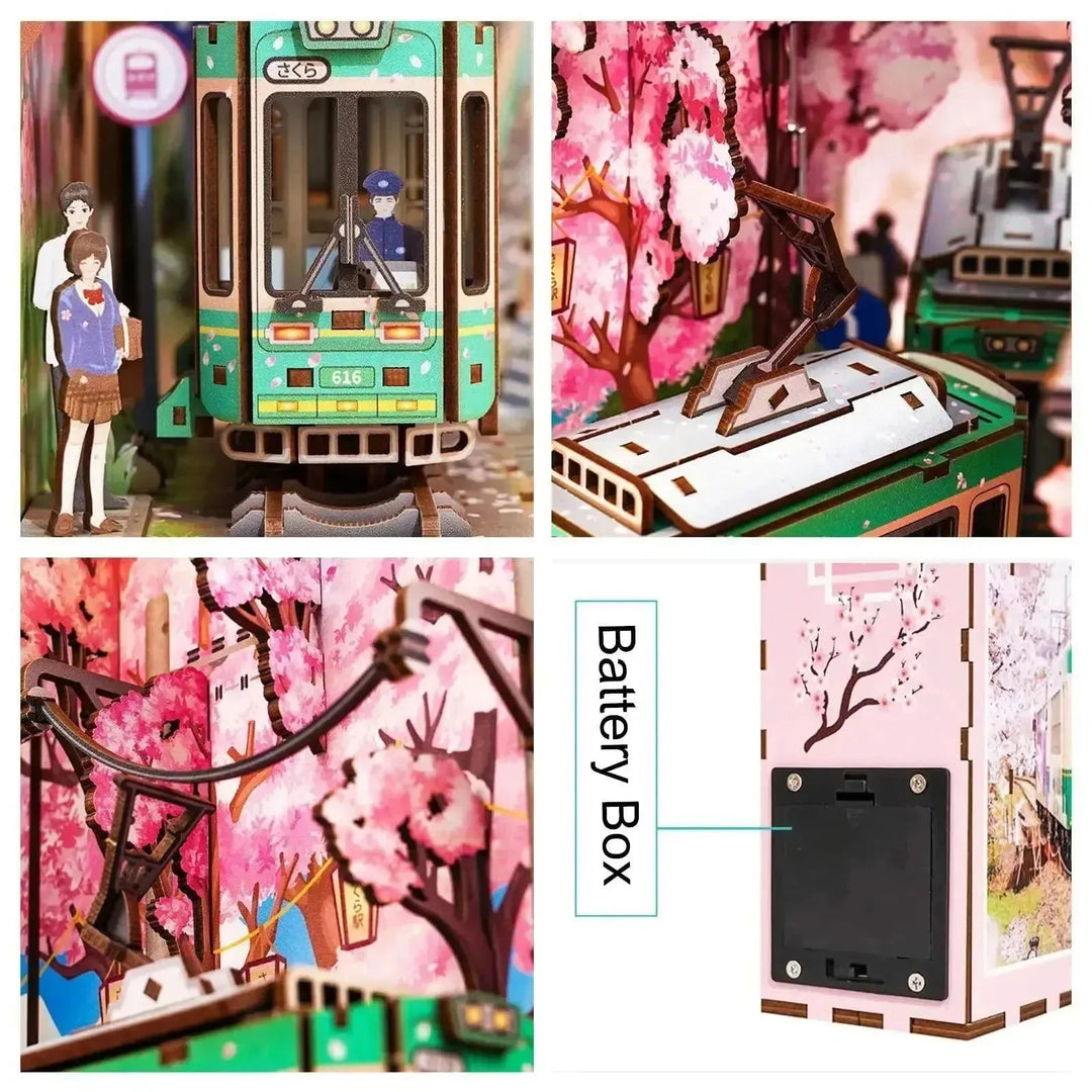 Sakura‘s Travel DIY Book Nook Kit | Rocoxia - ROCOXIA