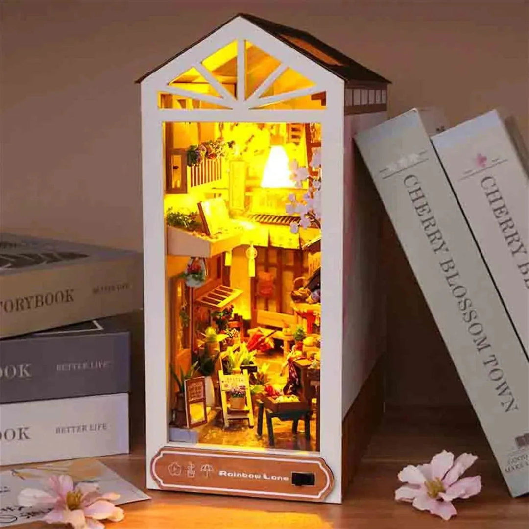 Sakura Town DIY Book Nook Kit | Rocoxia - ROCOXIA