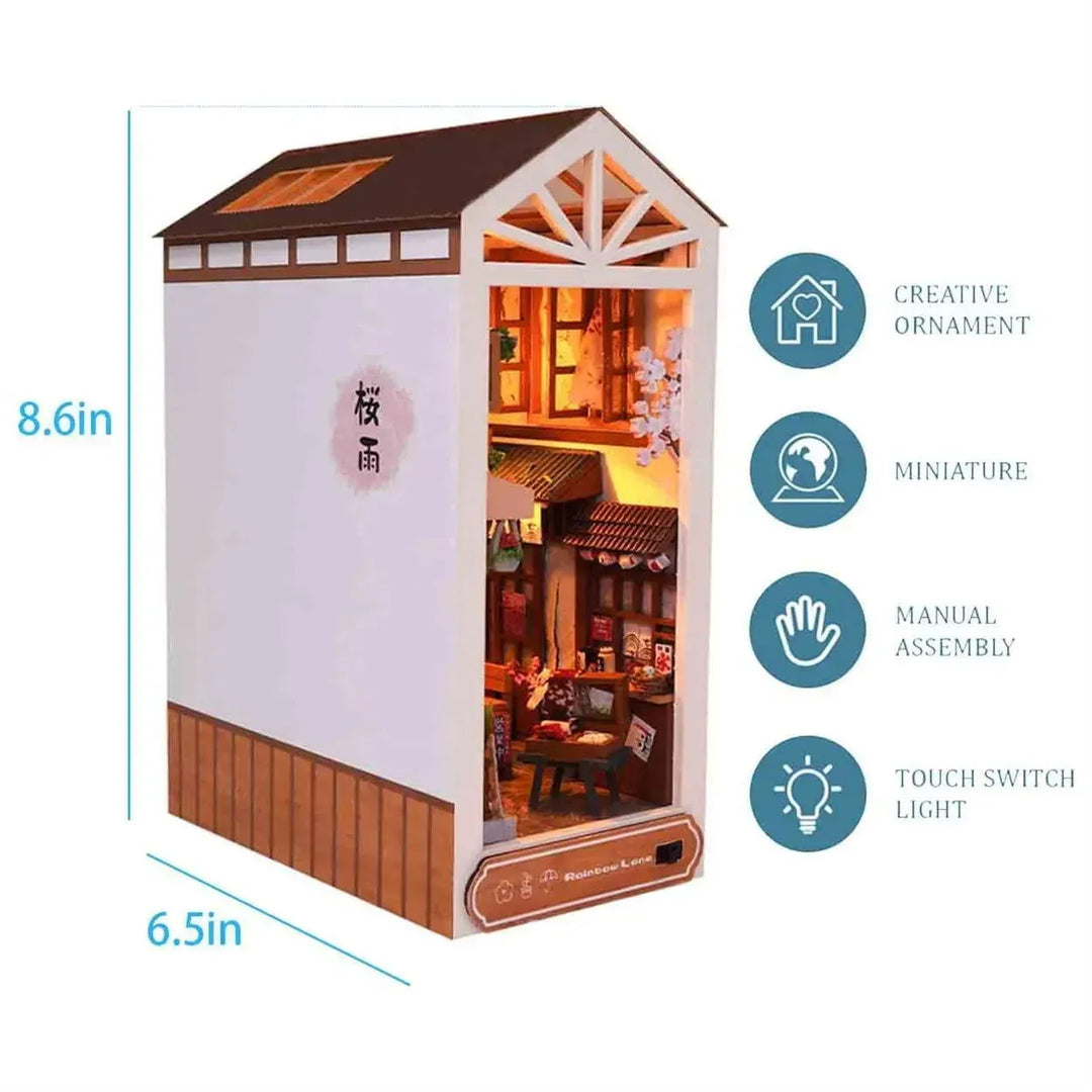 Sakura Town DIY Book Nook Kit | Rocoxia - ROCOXIA