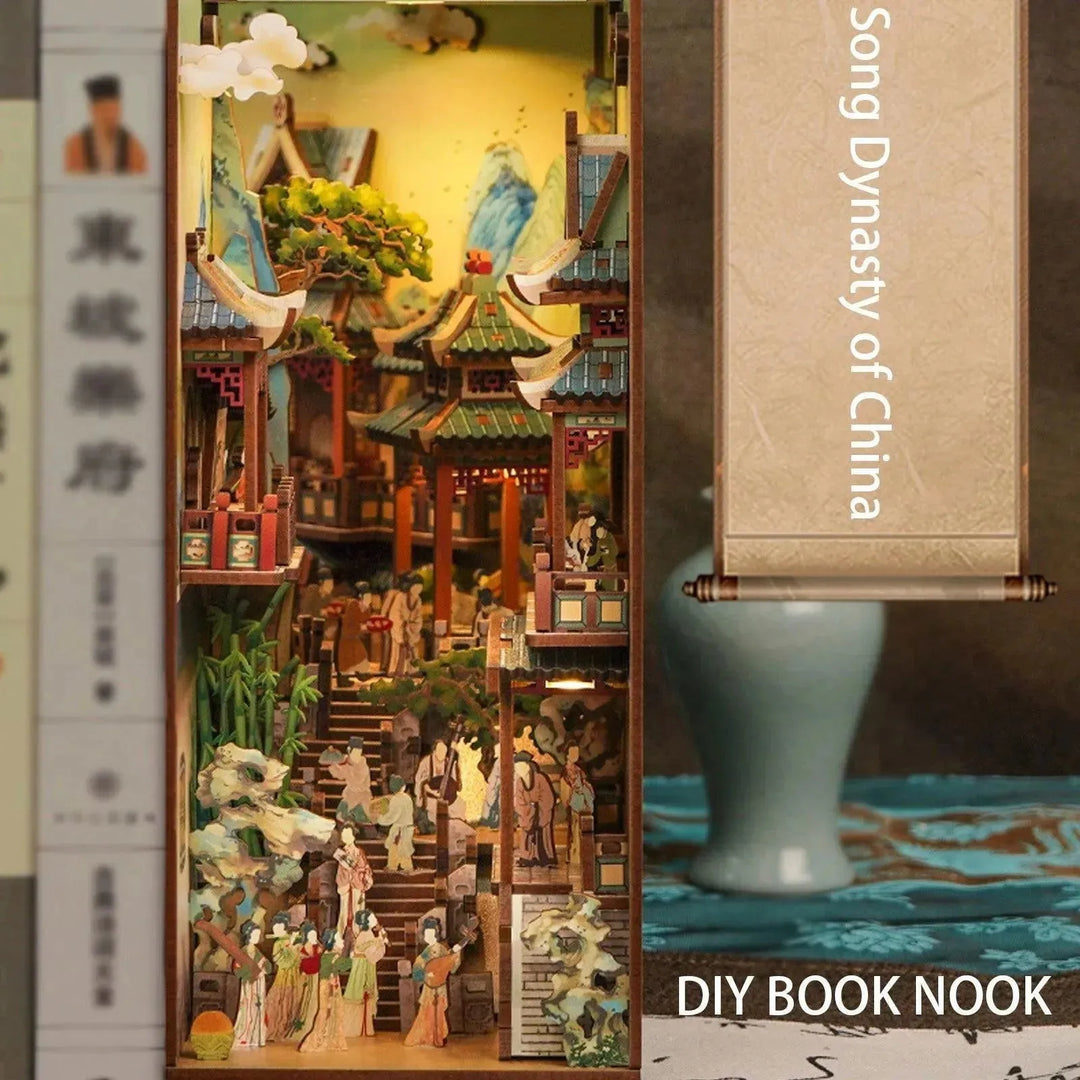 Song Dynasty DIY Book Nook Kit | Rocoxia - ROCOXIA