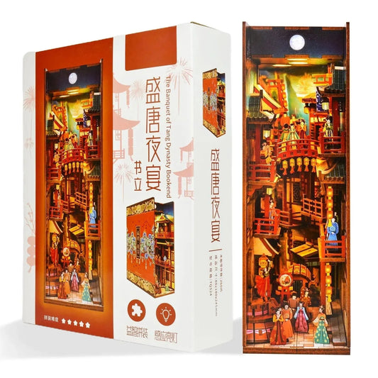 The Banquet of Tang Dynasty DIY Book Nook Kit | Rocoxia - ROCOXIA