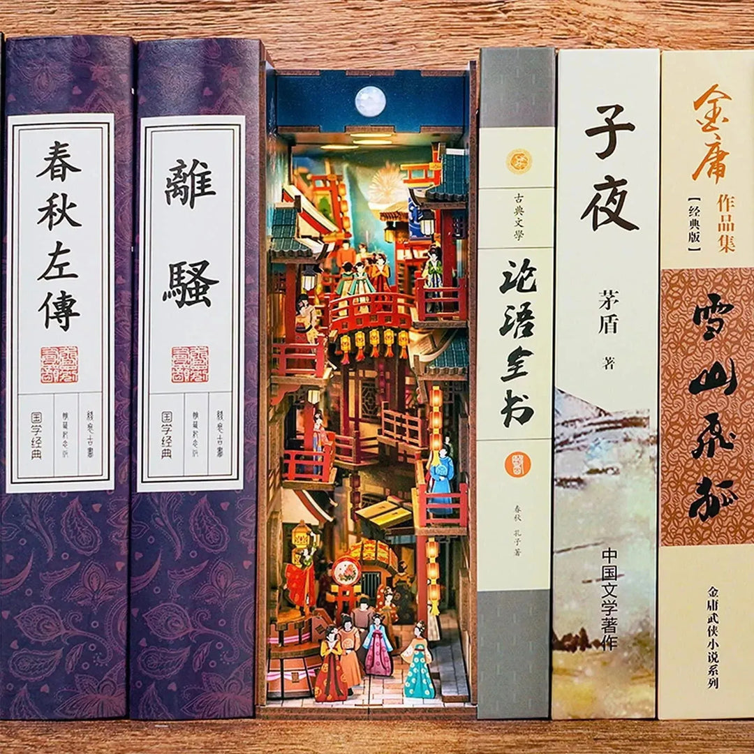 The Banquet of Tang Dynasty DIY Book Nook Kit | Rocoxia - ROCOXIA