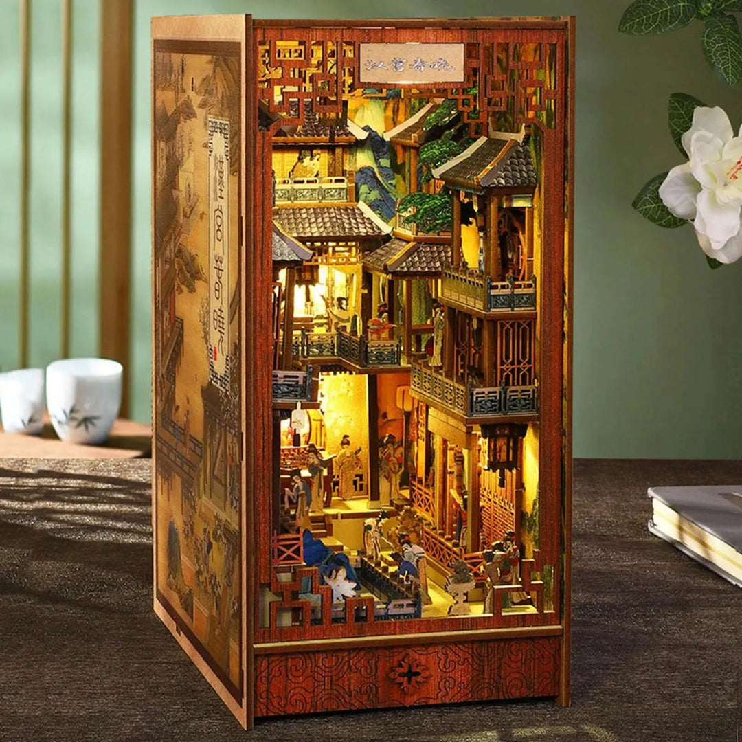 The imperial court in Han China DIY Book Nook Kit | Rocoxia - ROCOXIA