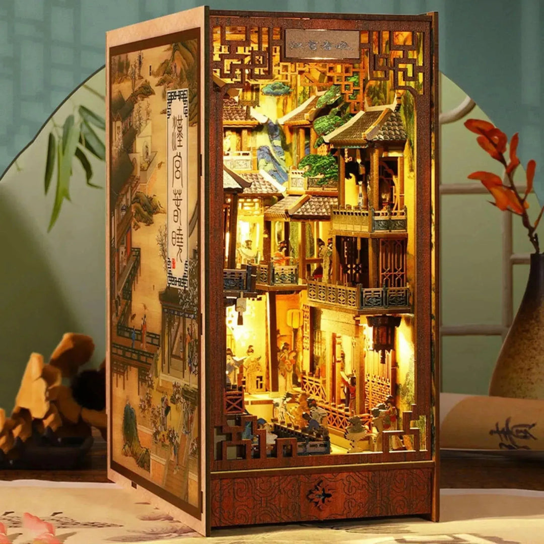 The imperial court in Han China DIY Book Nook Kit | Rocoxia - ROCOXIA