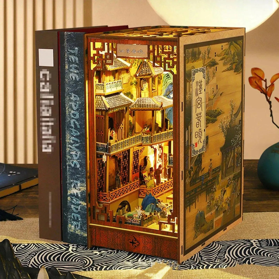 The imperial court in Han China DIY Book Nook Kit | Rocoxia - ROCOXIA