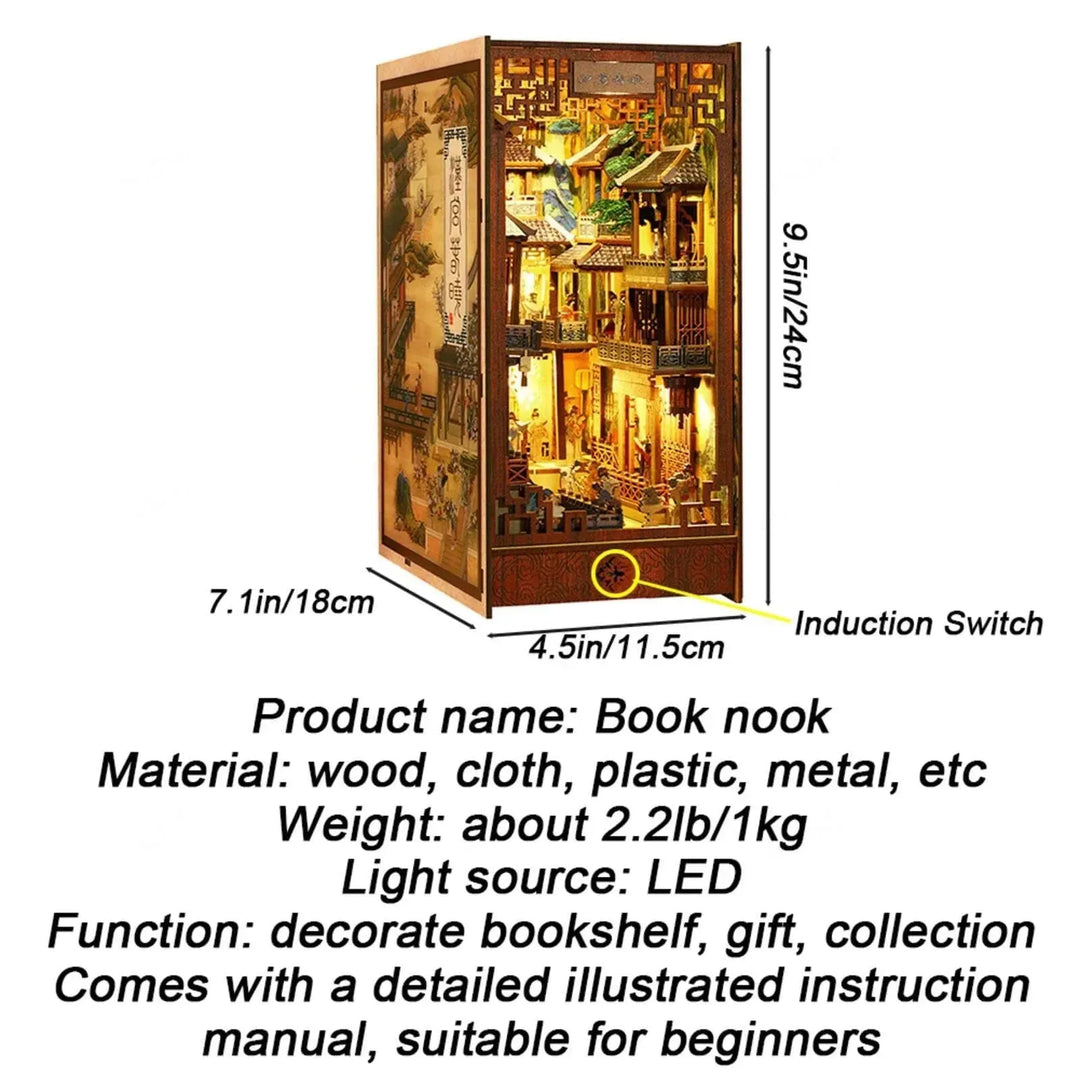 The imperial court in Han China DIY Book Nook Kit | Rocoxia - ROCOXIA